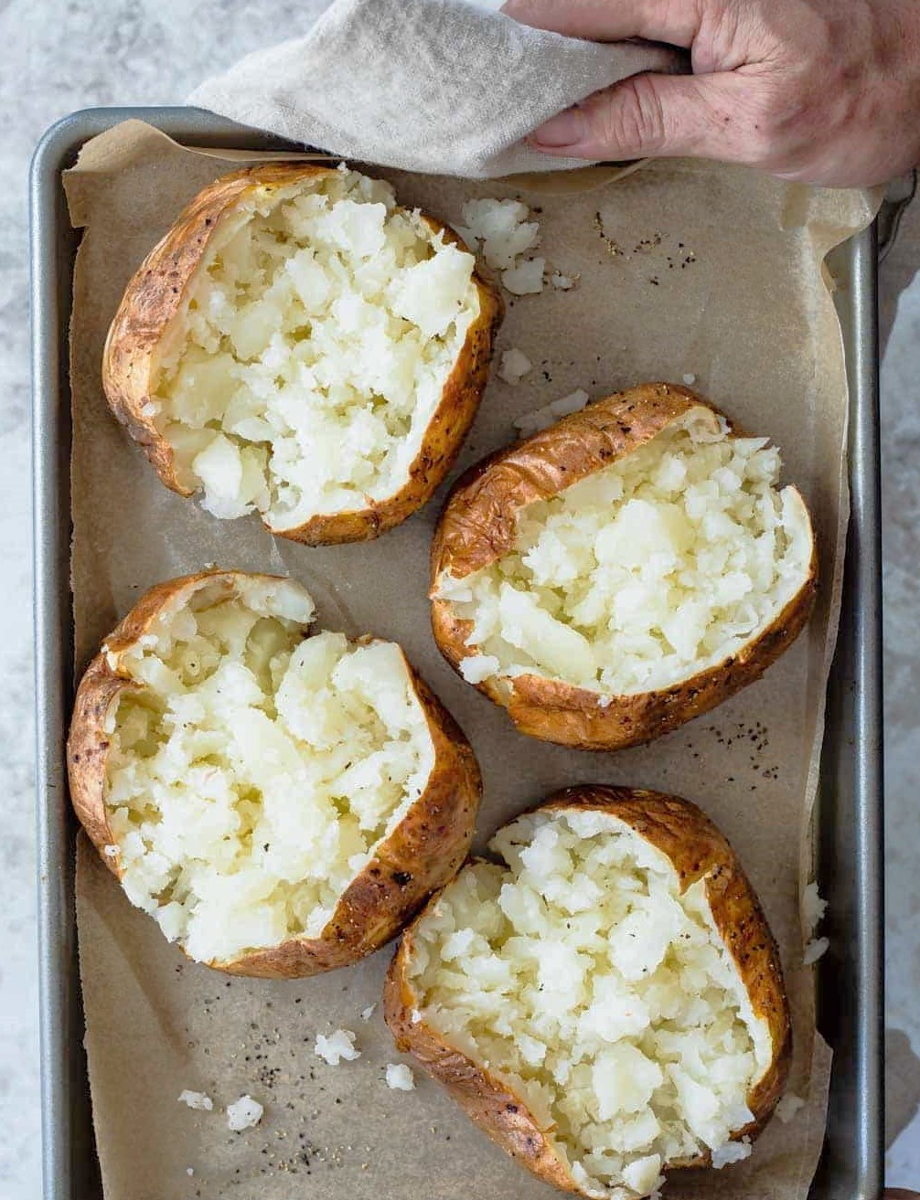 Air Fryer Baked Potato Culinary Hill Lr 05