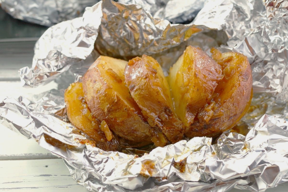 Baked Potatoes In Foil
