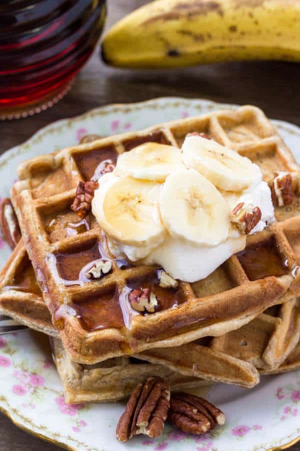 Banana Waffles 3