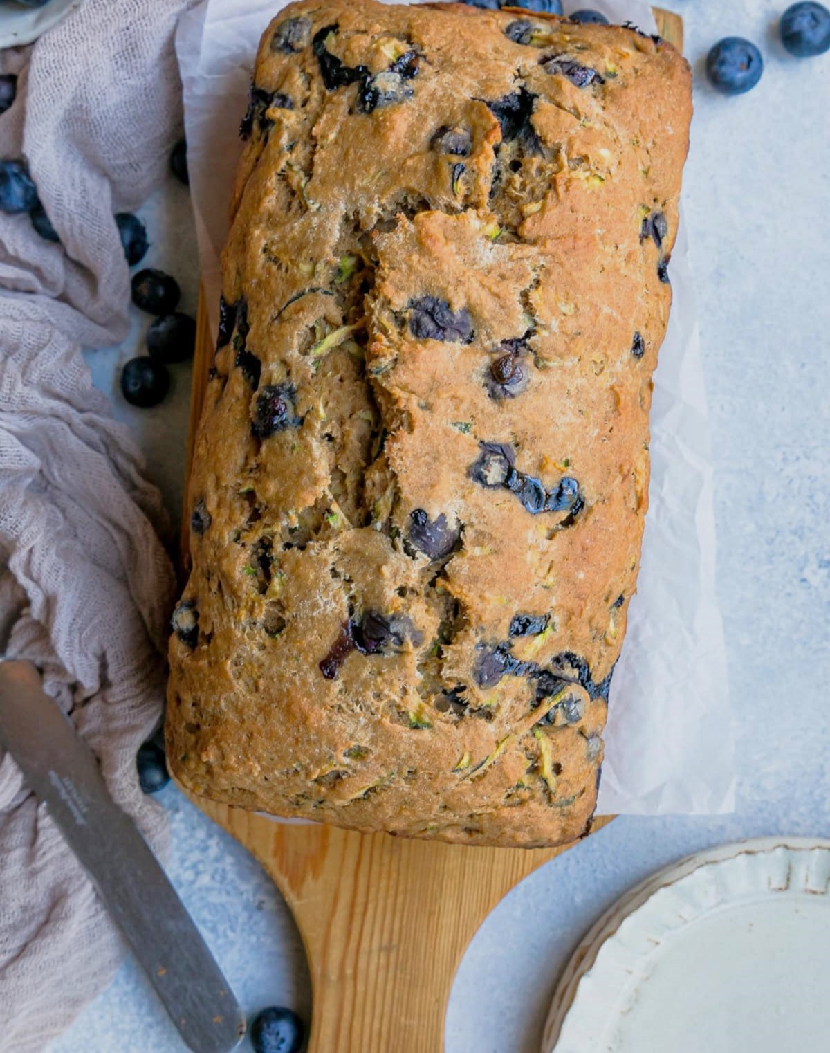 Blueberry Zucchini Bread 10