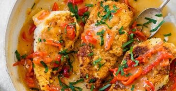 Chicken With Hot Cherry Peppers 3