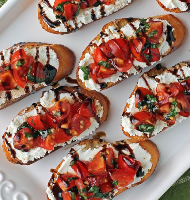 Tomato And Goat Cheese Bruschetta 5b
