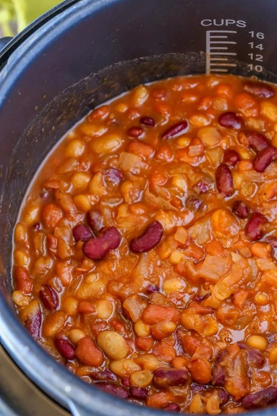 Instant Pot Brown Sugar Baked Beans 4