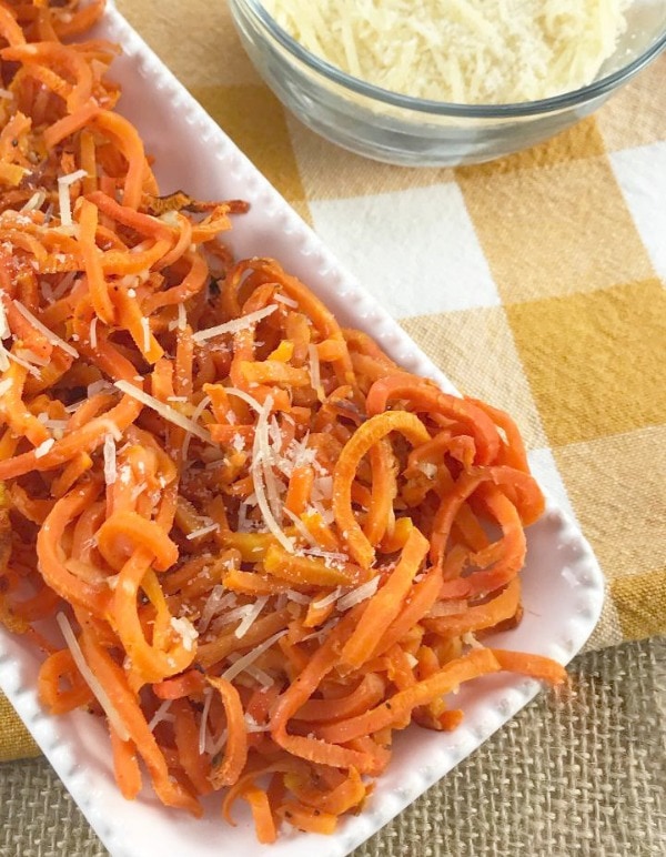 Parmesan Garlic Roasted Carrot Spirals Post4