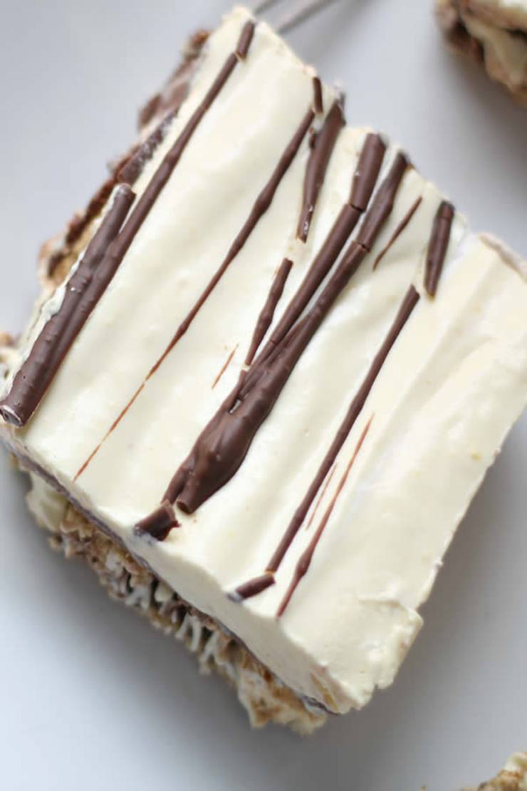 Weight Watchers Chocolate Eclair Cake Best Ww Recipe No Bake Treat Dessert Snack With Smart Points 12