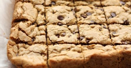 Chocolate Chip Blondies 3 Small