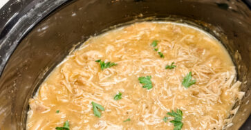 Chicken And Gravy Cooked