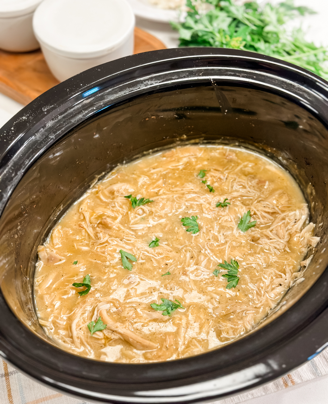 Chicken And Gravy Cooked