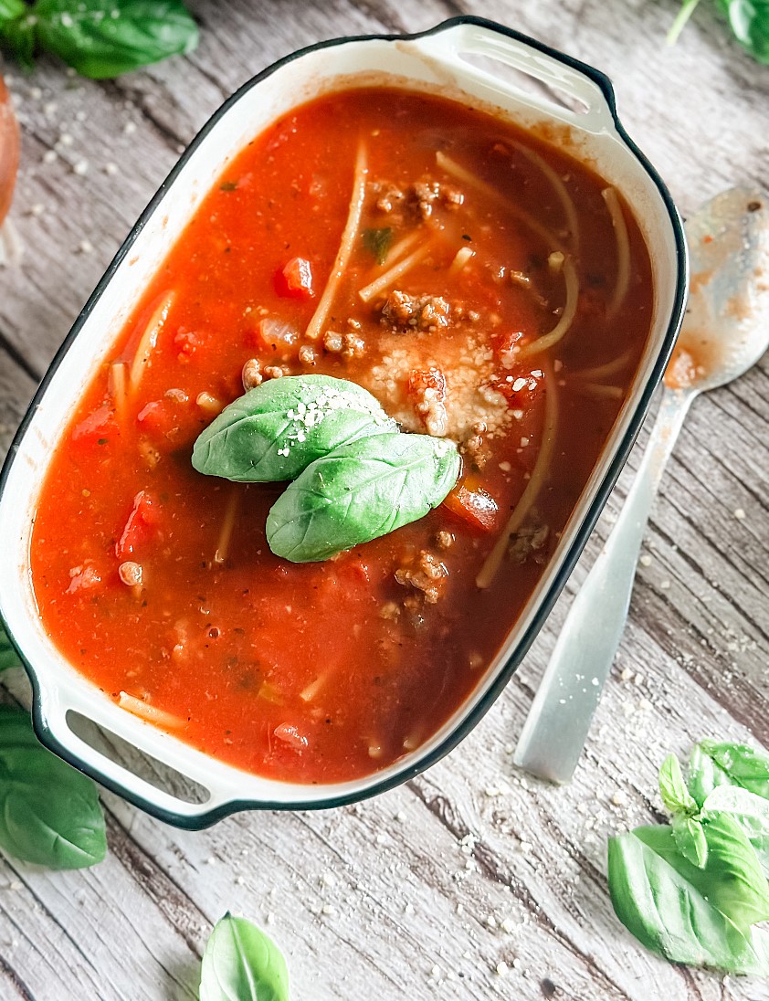 Feature Spaghetti Soup